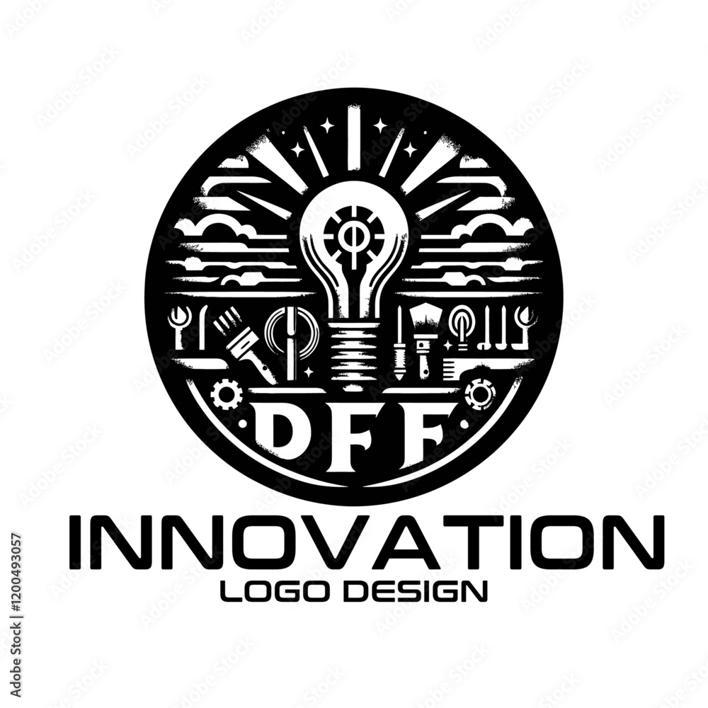 Innovation Vector Logo Design Innovation Vector Logo Design