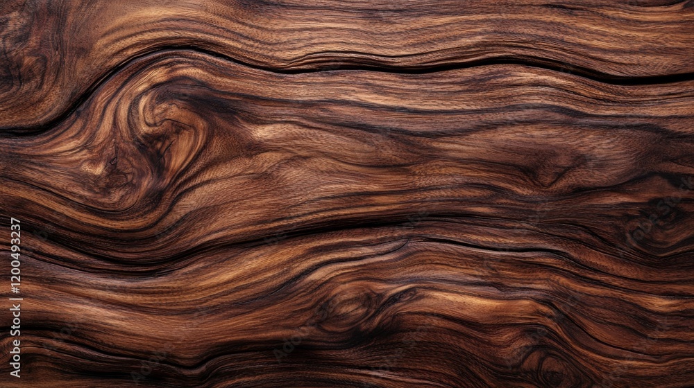 Richly textured dark wood grain pattern Richly textured dark wood grain pattern