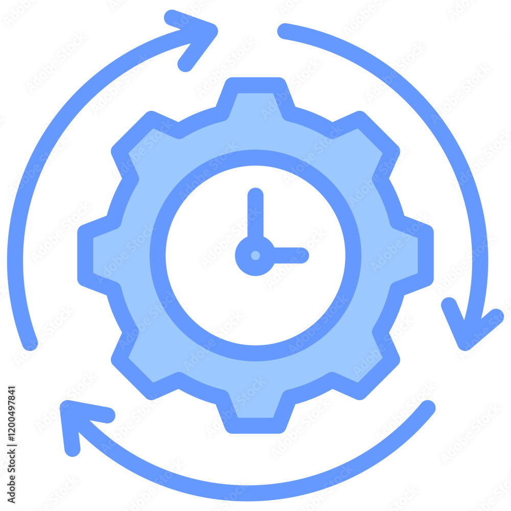 Lifecycle Blue Icon