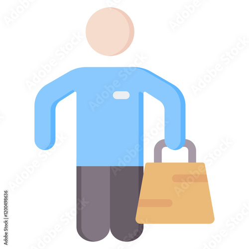 Consumer Flat Icon
