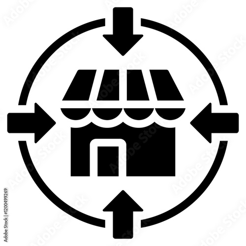Downsizing Glyph Icon