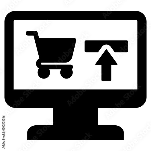 E Commerce Glyph Icon