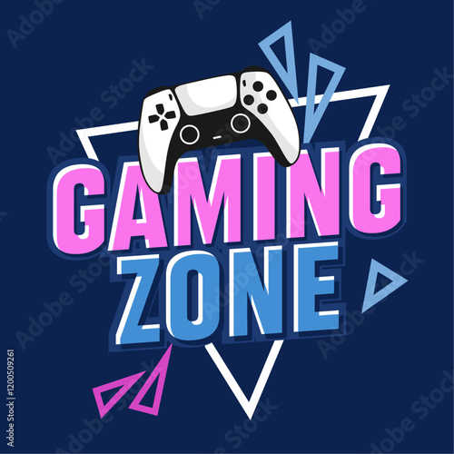 gaming zone with a game console