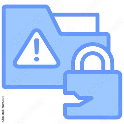 Breach Blue Icon