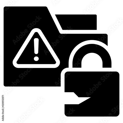 Breach Glyph Icon