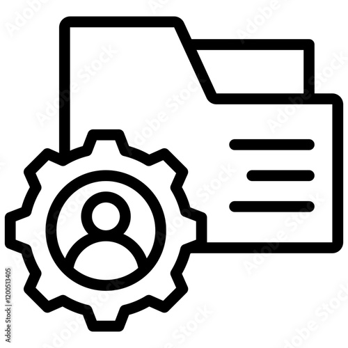 Canvastavla Data Subject Outline Icon