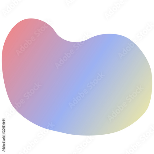 Gradient rainbow bloob