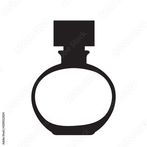 Perfume bottle vector 