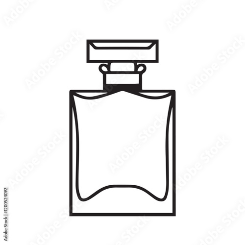 Perfume bottle vector 