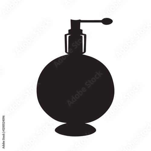 Perfume bottle vector 
