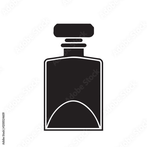 Perfume bottle vector 