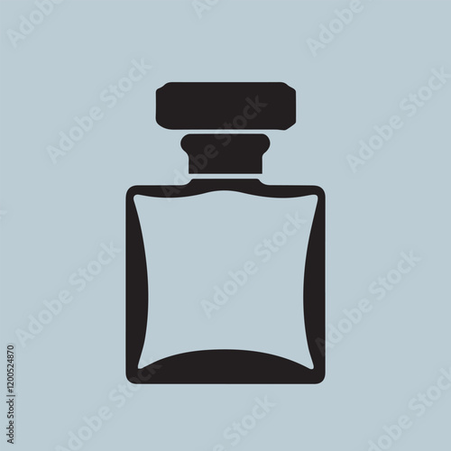 Perfume bottle vector 