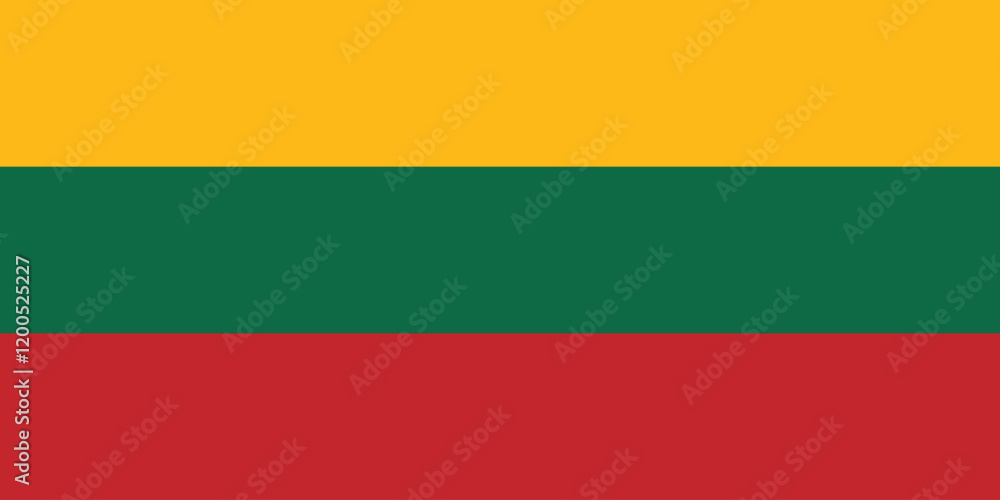 Lithuania National Flag Lithuania National Flag