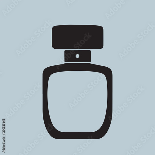 Perfume bottle vector 