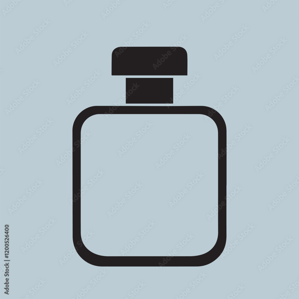 Perfume bottle vector 