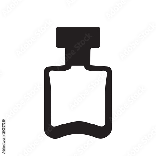 Perfume bottle vector 