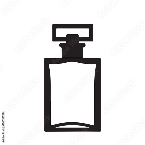 Perfume bottle vector 