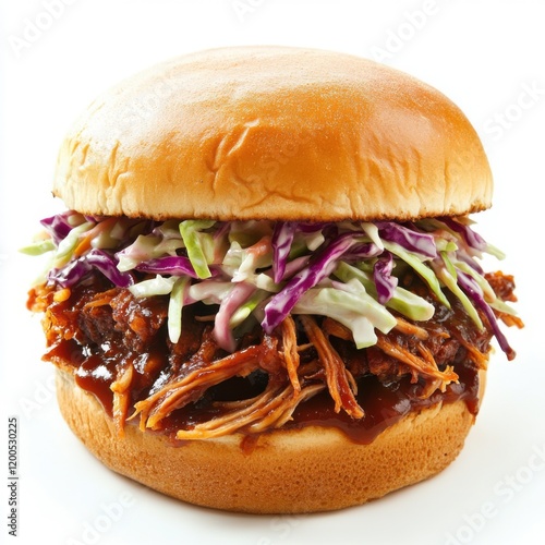  Cooked BBQ Pulled Pork Sandwich