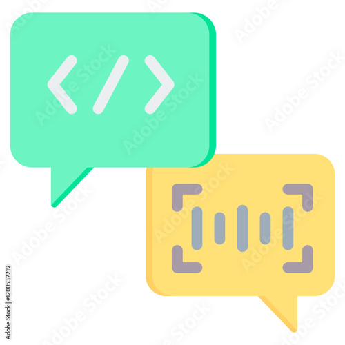 Nlp Flat Icon
