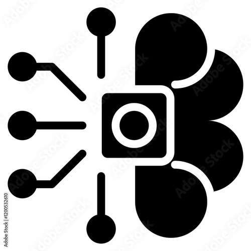 Ai Glyph Icon