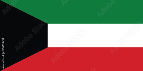 Kuwait National Flag