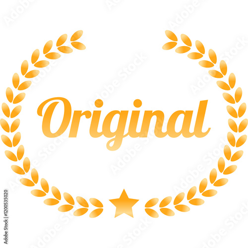 golden laurel wreath for Product