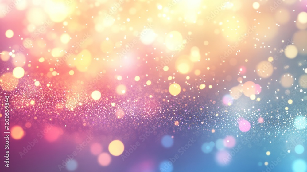 Abstract colorful bokeh background with sparkles and glitter. Abstract colorful bokeh background with sparkles and glitter.