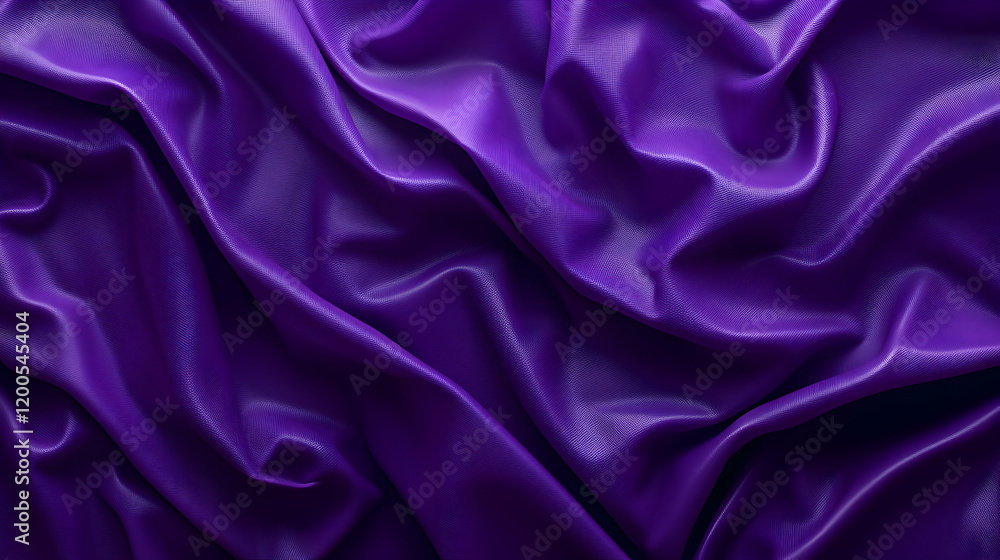Fototapeta premium Purple Draped Fabric Texture, textile, background, material, backdrop, design
