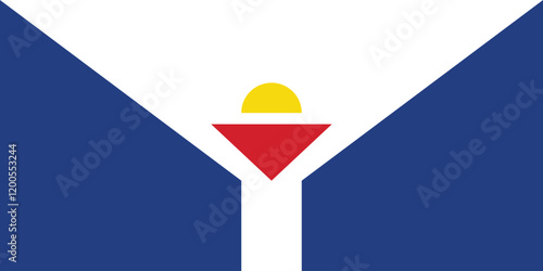 Saint Martin National Flag