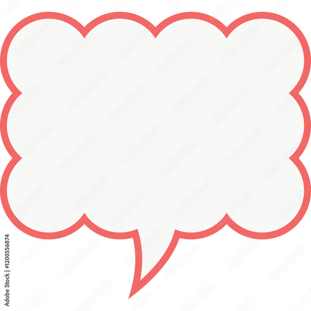 Fototapeta premium Bubble speech vector