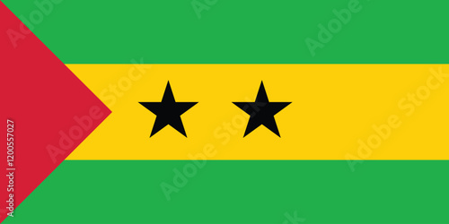 Sao Tome Principe National Flag