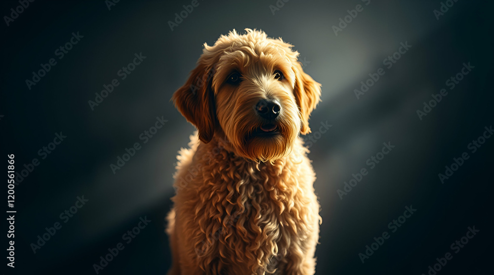 Fototapeta premium golden retriever portrait