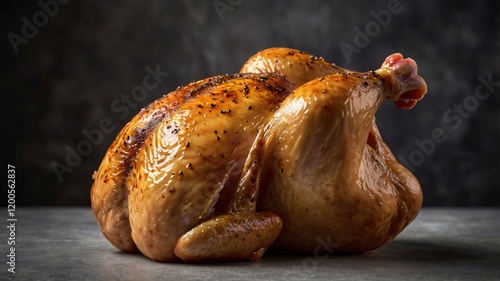 Wallpaper Mural roasted chicken with vegetables Torontodigital.ca