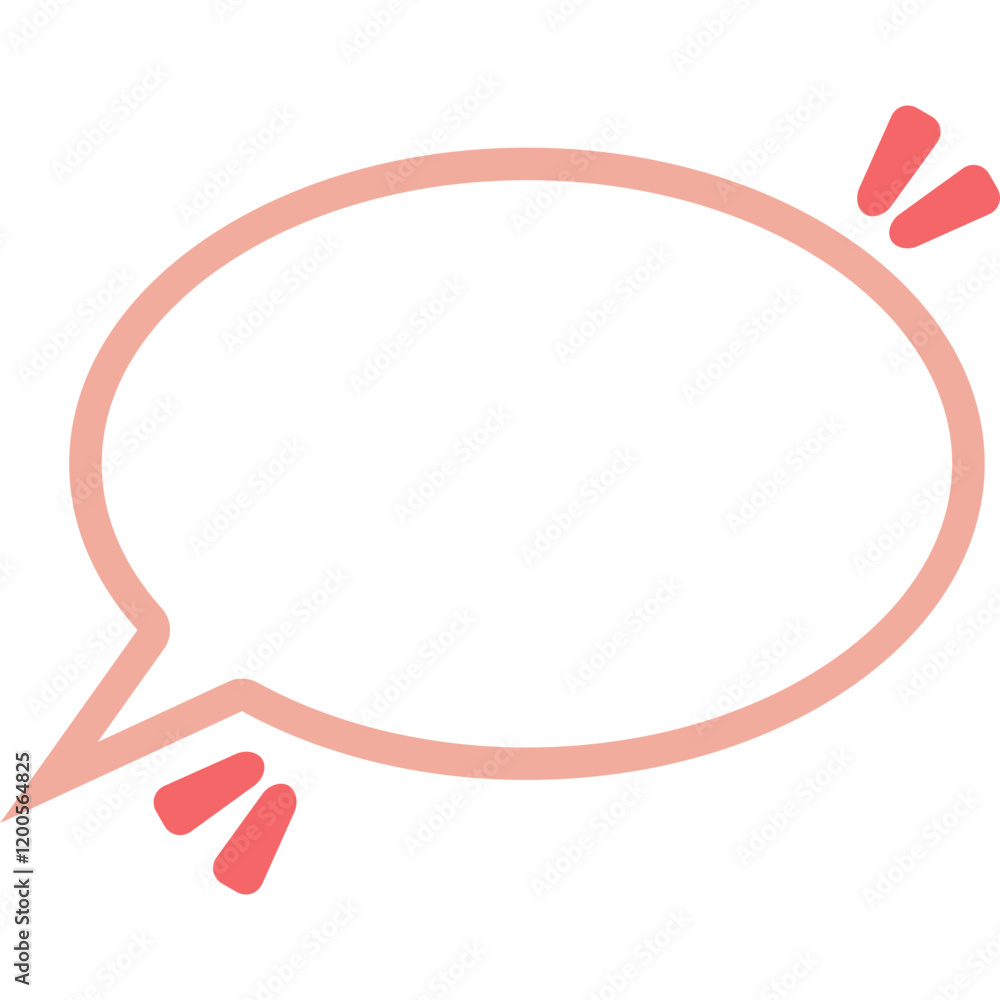 Cute bubbel speech, text box vector Cute bubbel speech, text box vector