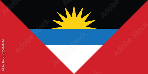 Antigua and Barbuda National Flag