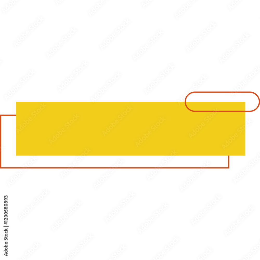 Yellow quotes box vector Yellow quotes box vector