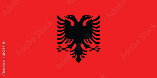 Albania National Flag