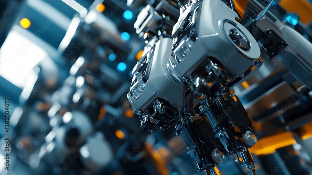 Advanced robotic arm intricate machinery design Advanced robotic arm intricate machinery design