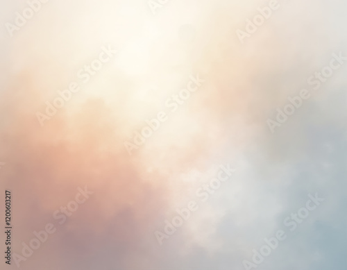 スモーキーカラーの幻想的なグラデーションイメージ ぼかし ボケ  Fantastic gradation image of smoky colors Blur Bokeh