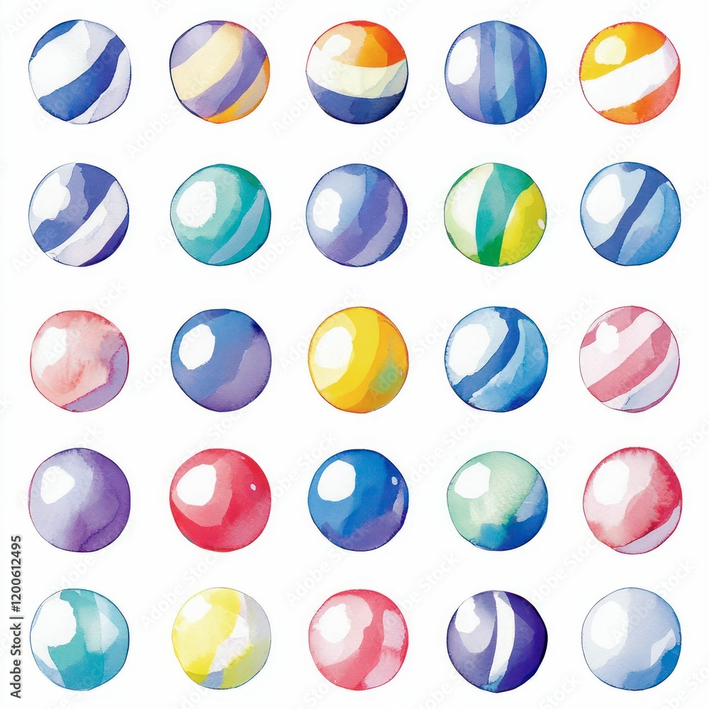 easter egg set icons watercolor painting with patterns and symbols, creating a clean, minimal design on a white background easter egg set icons watercolor painting with patterns and symbols, creating a clean, minimal design on a white background