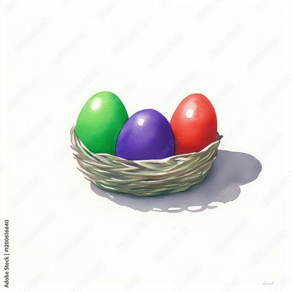 colorful easter eggs in green grass with yellow decorations celebrating the holiday season in a vibrant spring setting colorful easter eggs in green grass with yellow decorations celebrating the holiday season in a vibrant spring setting