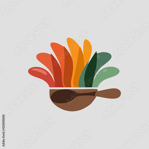 illustration of a cook 