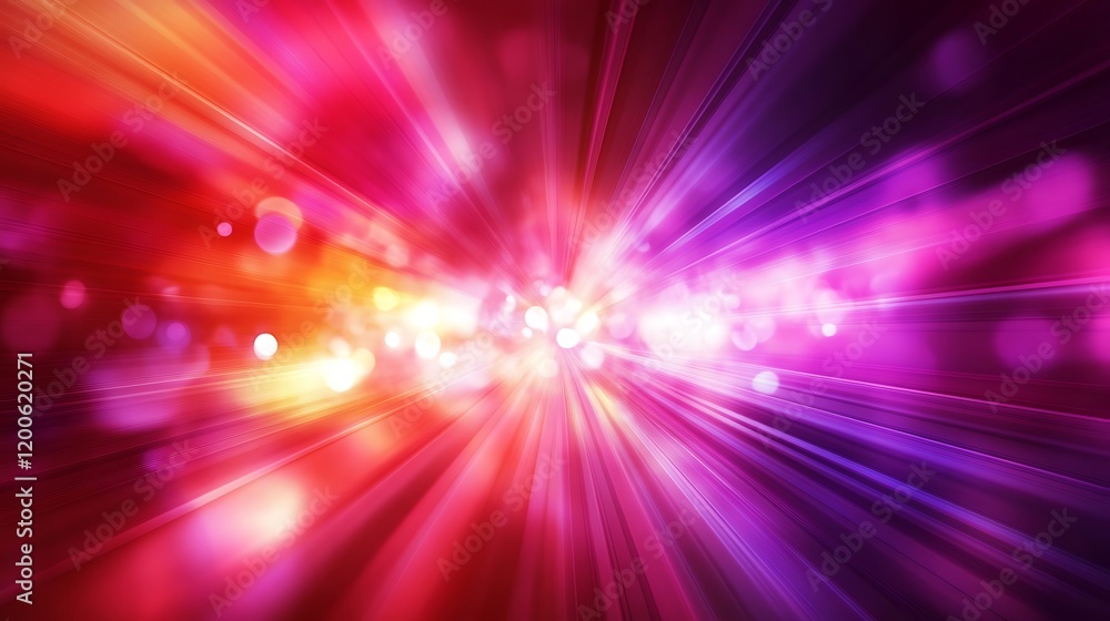 Abstract red background with glowing waves and bokeh Abstract red background with glowing waves and bokeh