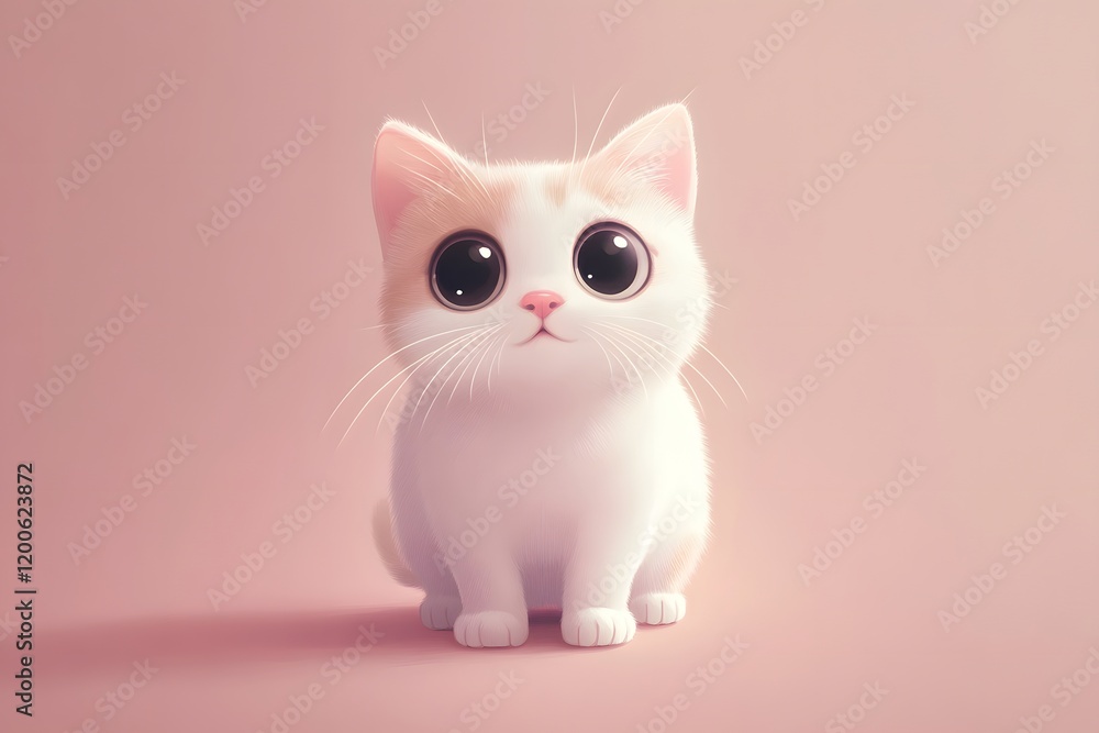a cute cat. a cute cat.