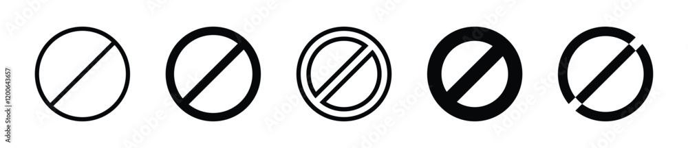Refuse icon set. Refuse, recycle, eco friendly symbol set - Vector Refuse icon set. Refuse, recycle, eco friendly symbol set - Vector