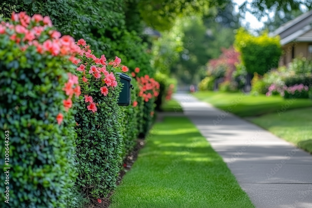 Charming Hedges as a Living Fence in Residential Gardens for Privacy and Beauty Charming Hedges as a Living Fence in Residential Gardens for Privacy and Beauty