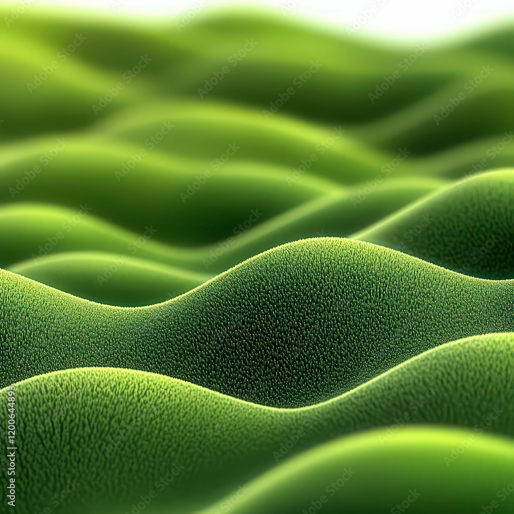 green grassland on a green background, designed with simple, colorful forms in pastel tones, reflecting playful and modern artistic expression green grassland on a green background, designed with simple, colorful forms in pastel tones, reflecting playful and modern artistic expression