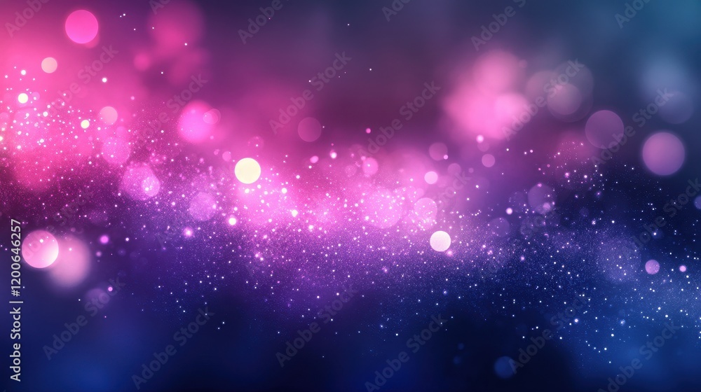 Abstract Purple Pink Glitter Bokeh Background Abstract Purple Pink Glitter Bokeh Background