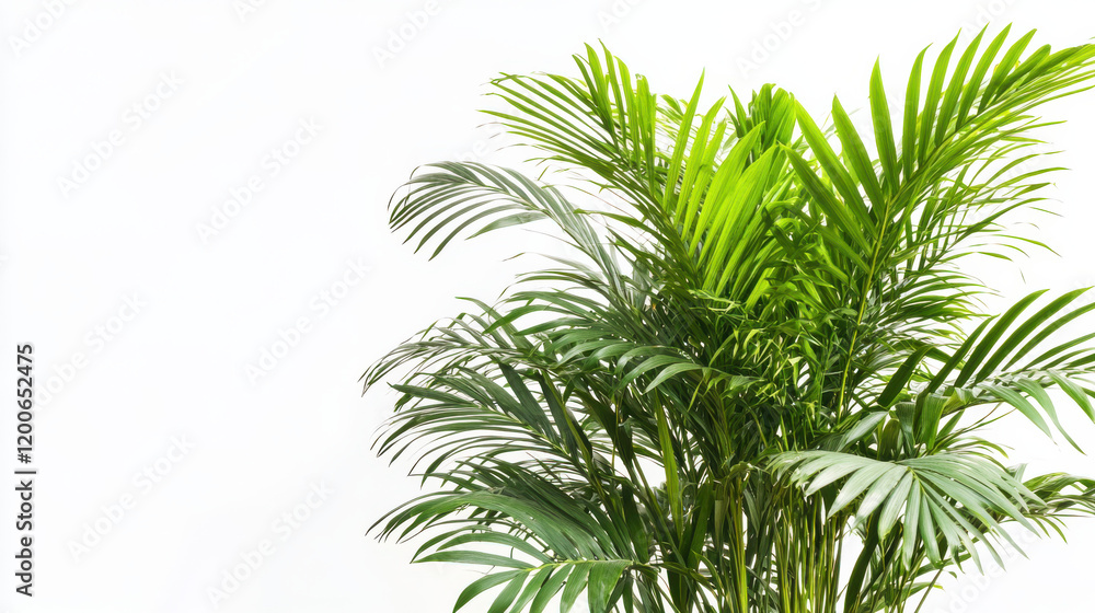 a tall, slender palm tree, elegant fronds cascading downward a tall, slender palm tree, elegant fronds cascading downward