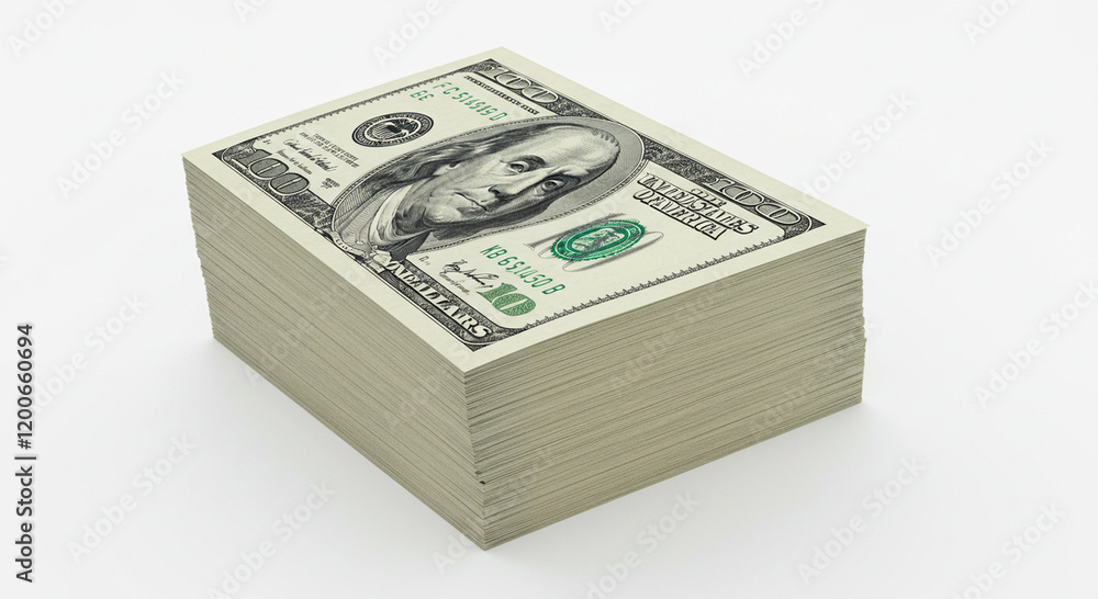 Stack of Hundred Dollar Bills Money Wealth Finance Cash Business Currency Economics Success Stack of Hundred Dollar Bills Money Wealth Finance Cash Business Currency Economics Success
